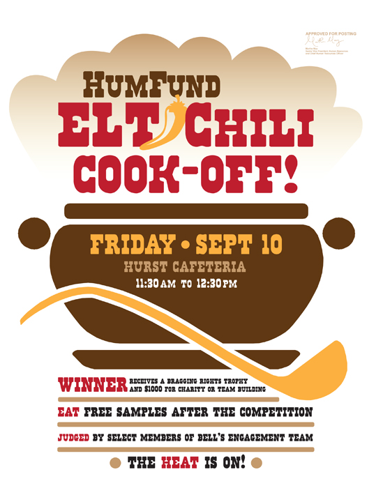 Chili Cook-Off Flyer 8.5x11